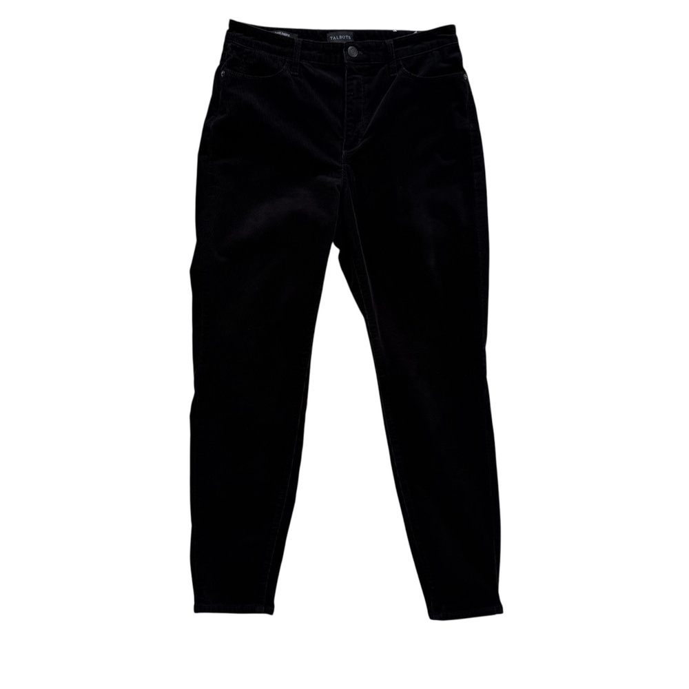 TALBOTS | Black Corduroy Jegging Pants Sz 6